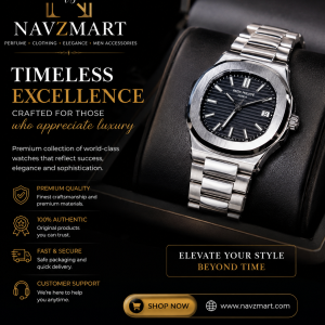 NAVZ Mart | Patek Philippe Nautilus – Silver Edition