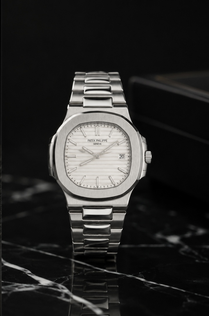 NAVZ Mart | Patek Philippe Nautilus – Silver Edition - Image 4