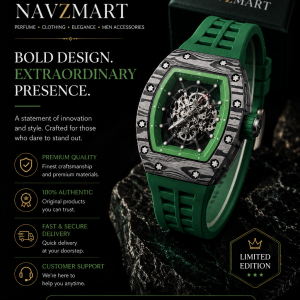 Richard Mille RM 055 Green Skeleton Luxury Watch